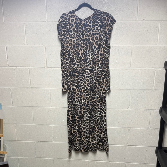 FARM Rio Leopard Print Long Sleeve Dress - Picture 8 of 10